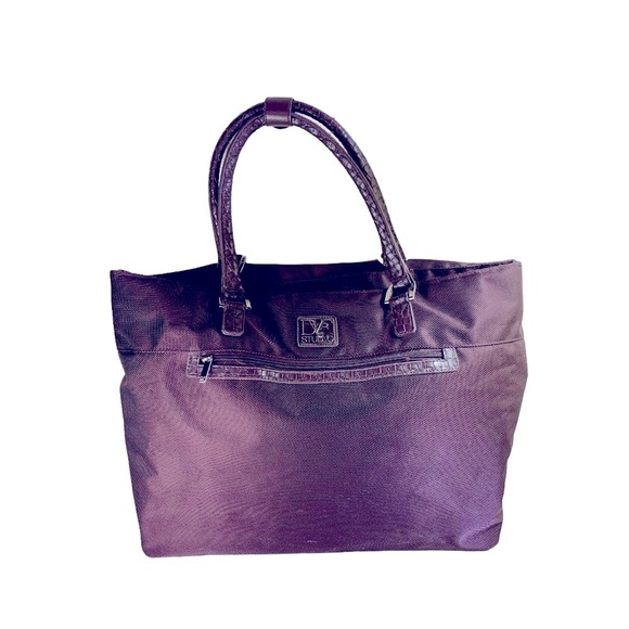 Diane von Furstenberg Mauve Luggage Bag Large - Picture 1 of 12
